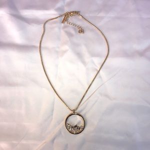 WHBM gold necklace